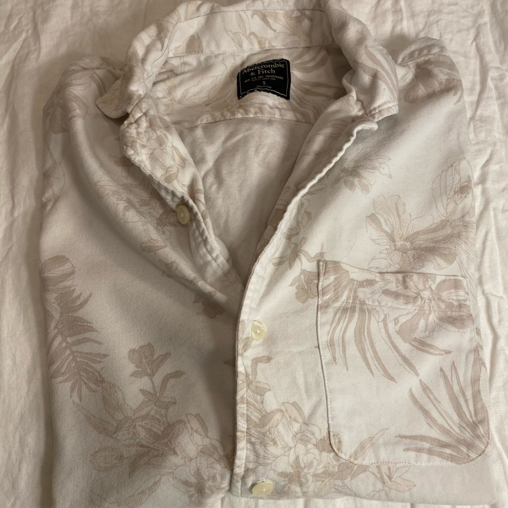 Cotton Abercrombie and Fitch long sleeve shirt